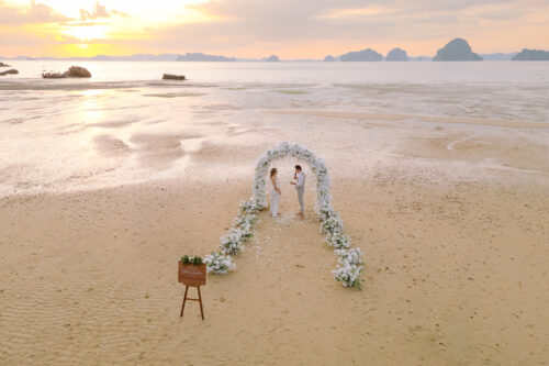 Krabi Wedding Planner, Krabi wedding decoration, Krabi Planner, Elopement wedding planner at Krabi, Micro wedding planner at Krabi