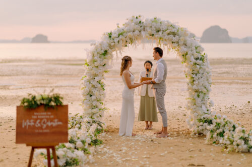 Krabi Wedding Planner, Krabi wedding decoration, Krabi Planner, Elopement wedding planner at Krabi, Micro wedding planner at Krabi