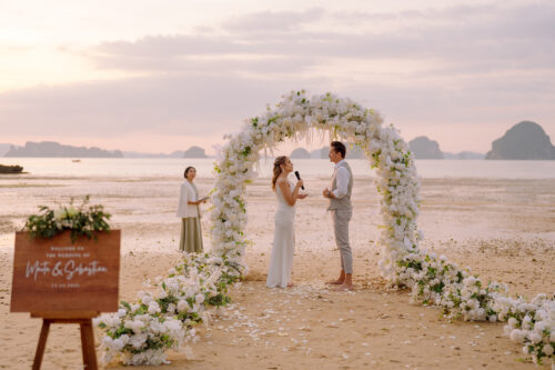 Krabi Wedding Planner, Krabi wedding decoration, Krabi Planner, Elopement wedding planner at Krabi, Micro wedding planner at Krabi